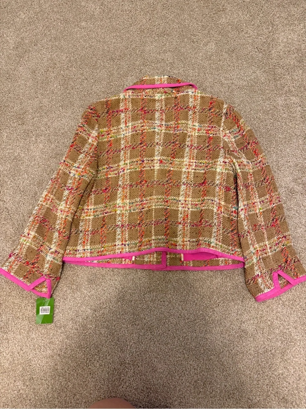 Holiday Sparkle🎉Kate Spade Addie Jacket in Tutti Fruitti 10 NWT